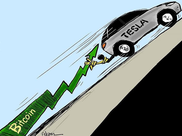 Bitcoin Tesla 