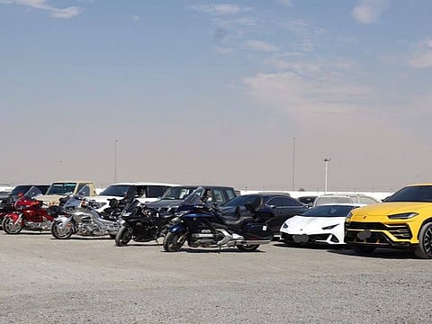 Several motorists use illegally modified vehicles to create loud noise. Photo used for illustrative purposes