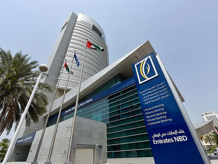 Stock Emirates NBD bank