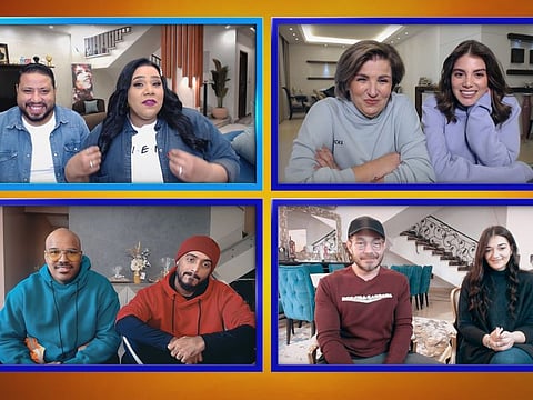 Middle Eastern version of 'Celebrity Game Face'.