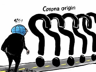 Cartoon: Debate on actual origin of coronavirus continues