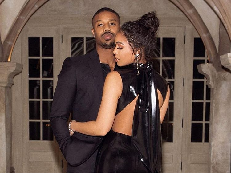 Michael B Jordan and Lori Harvey