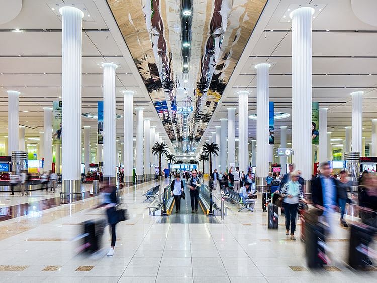 Stock Dubai airport 2021