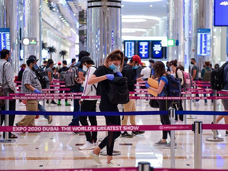 Stock Dubai airport 2021
