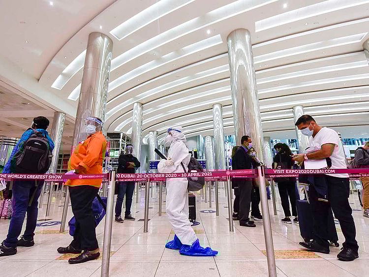 Stock Dubai airport 2021