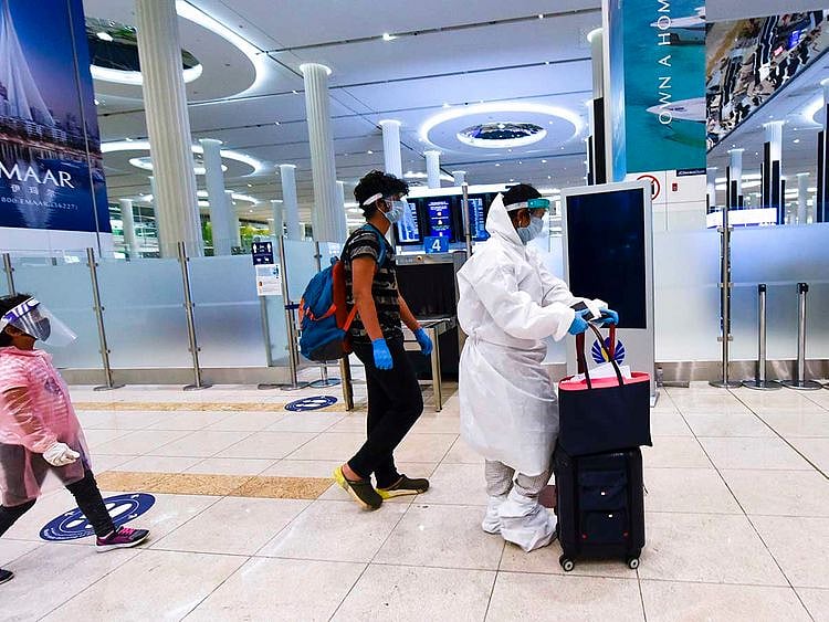 Stock Dubai airport 2021