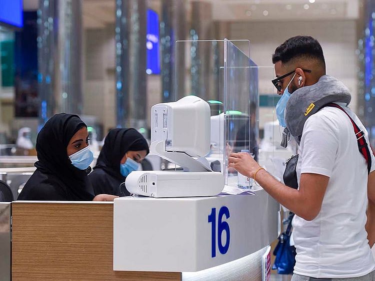 Stock Dubai airport 2021