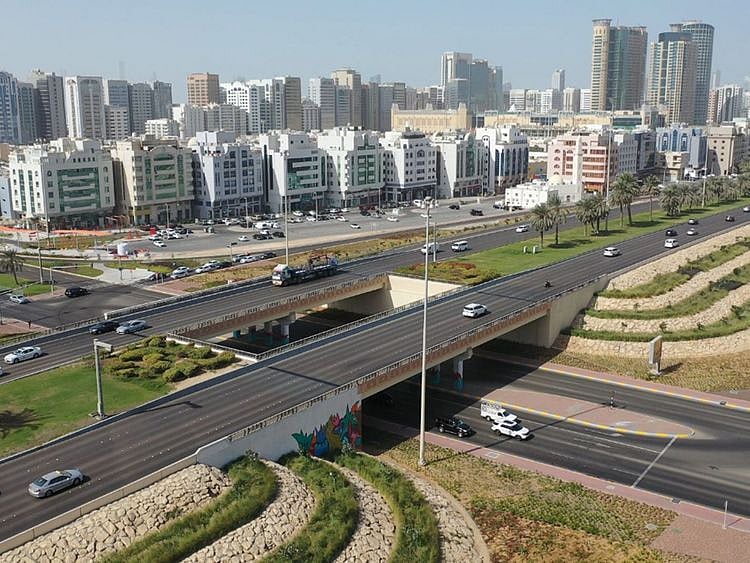 Stock Abu Dhabi city