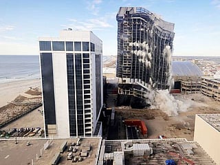 Look: Trump casino demolished in Atlantic City