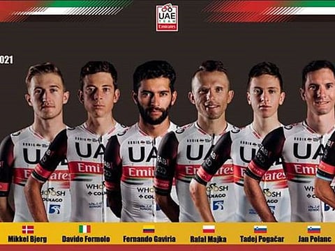 Team UAE Emirates will hope to continue from where they had left off in the last season, starting with the UAE Tour.