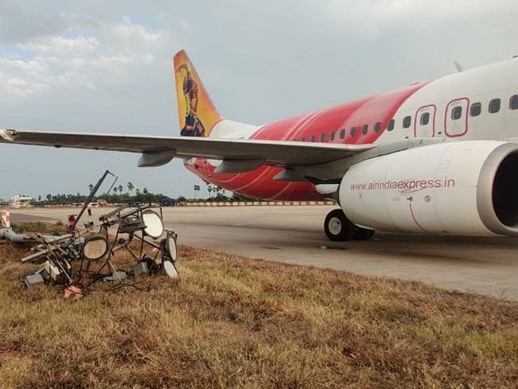 AIR india express electric pole
