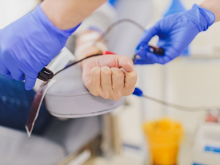 Blood donation 