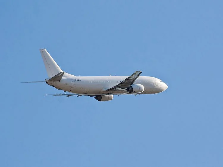 Cargo plane transport flight