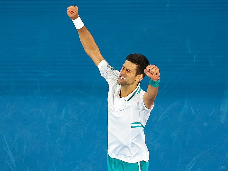Serbia's Novak Djokovic 