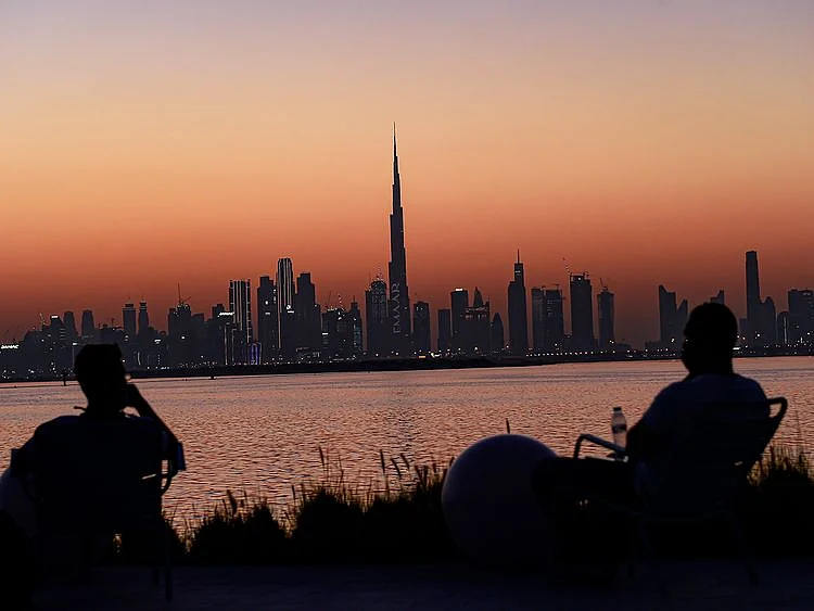 Stock Dubai Skyline