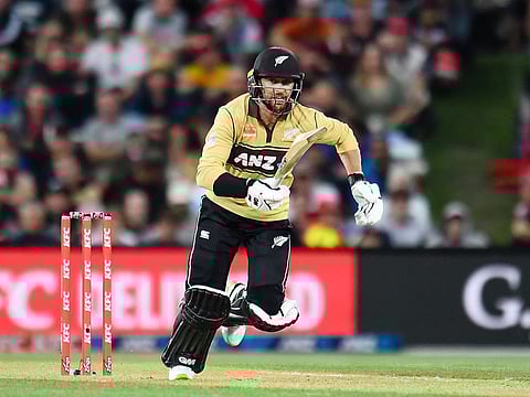 New Zealand's Devon Conway