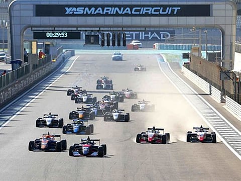 Abu Dhabi Racing’s Chinese driver Guanyu Zhou won the Formula 3 Asian Championships