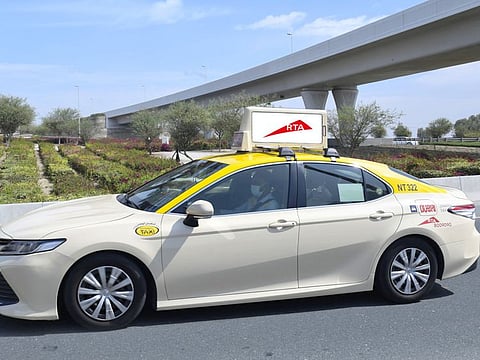 A total 100 billboards have been installed on vehicles belonging to the National Taxi company as an initial phase. 