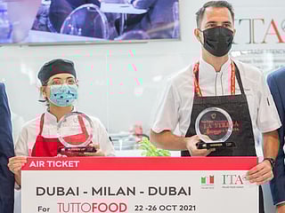 Gulfood: Italian chef wins the Gulfood Pasta Challenge 