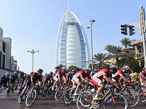 Dubai will witness rolling road closures between noon and 4.30pm on Friday for the 165 km Dubai Stage of UAE TOur 2021