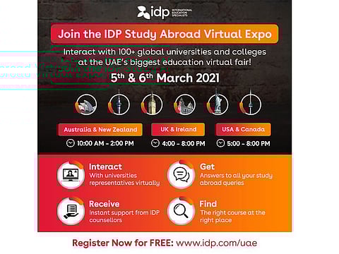 Join this virtual higher education fair on March 5 and 6