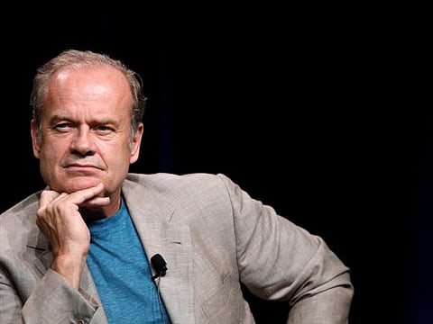 Cast member Kelsey Grammer listens to a reporter's question at the Starz session for "Boss" at the Summer Television Critics Association Cable Press Tour in Beverly Hills, California July 29, 2011.