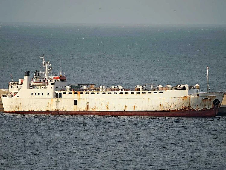 Livestock ship "Kharim Allah" Spanish cattle