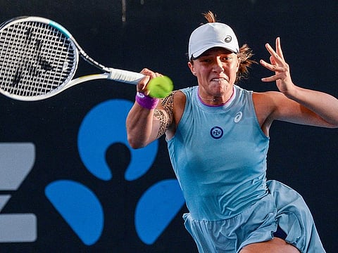 Iga Swiatek defeated Belinda Bencic in Adelaide