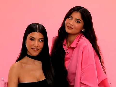 Kourtney Kardashian and Kylie Jenner