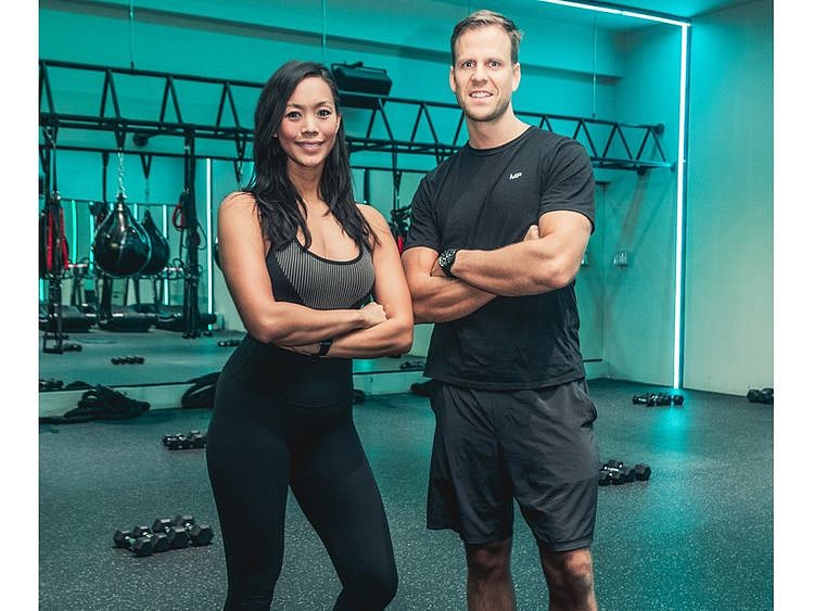 Olivia and Adam McCubbin are cofounders of the Best Body Co in DIFC