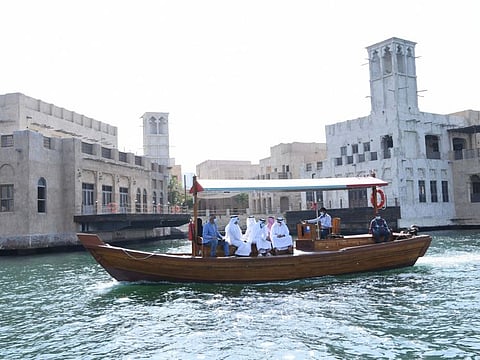 A fare of Dh2 is fixed for commuting between Al Fahidi and Old Deira Souq line across Dubai Creek.
