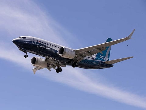 A Boeing 737 MAX. Photo for illustrative purposes.  