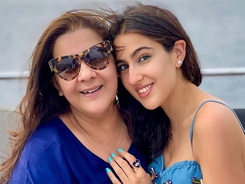 Amrita Singh and Sara Ali Khan