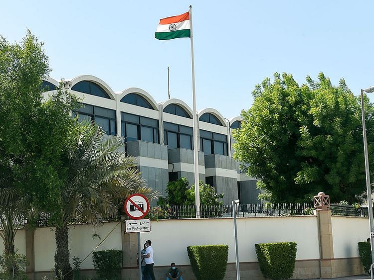 Stock Indian consulate Dubai