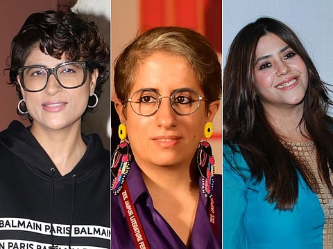 Tahira Kashyap, Guneet Monga and Ekta Kapoor.