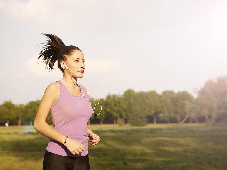 jogging