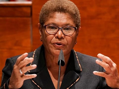 Democratic Representative Karen Bass wrote the legislation with House Judiciary Committee Chairman Jerrold Nadler.