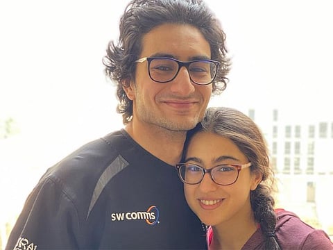 Ibrahim and Sara Ali Khan