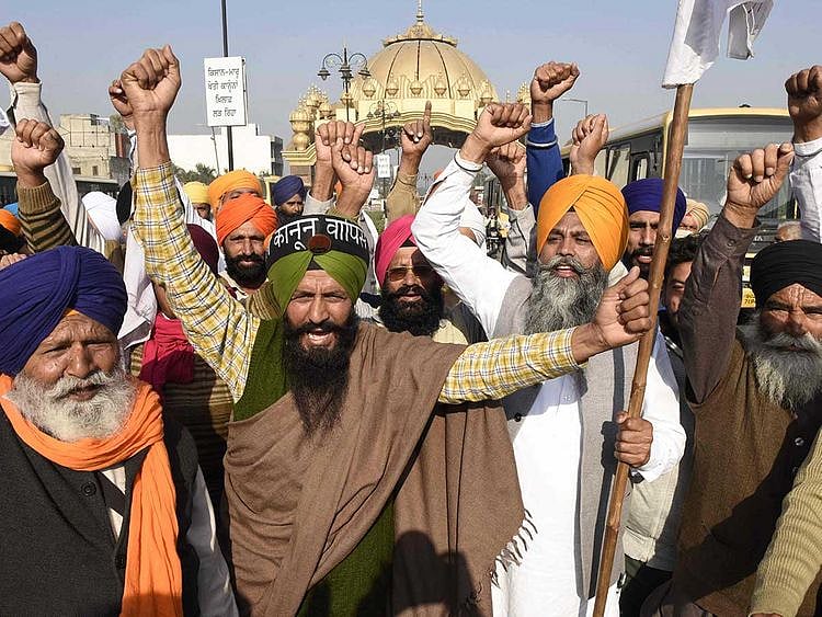 India farmers protest