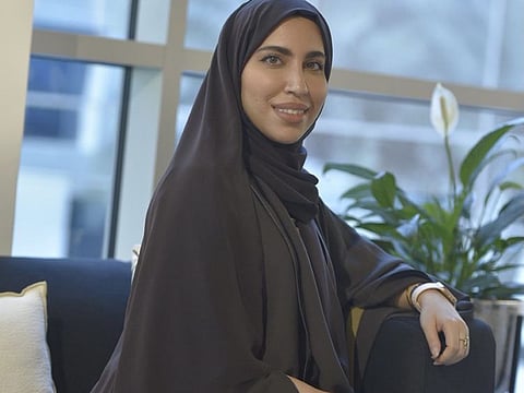Marwa Taymour worked as a customer service officer at a bank while attending Canadian University Dubai.  
