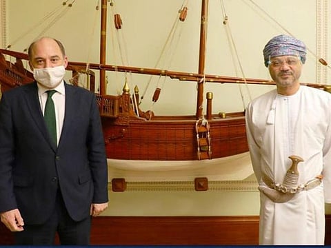 UK’s Defence secretary Ben Wallace left Oman yesterday after his official three-day visit to the Sultanate.