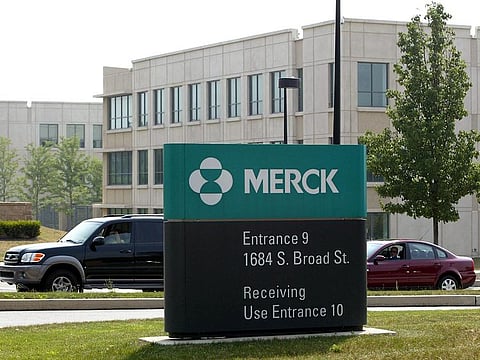 File photo: A view of buildings at pharmaceutical giant Merck and Company in Lansdale, Pennsylvania. 