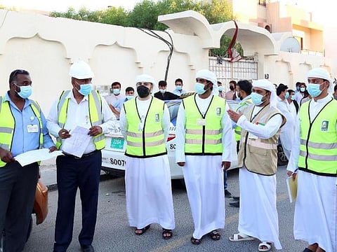 The inspection teams have taken the necessary legal and administrative measures against all kinds of illegal housing. 