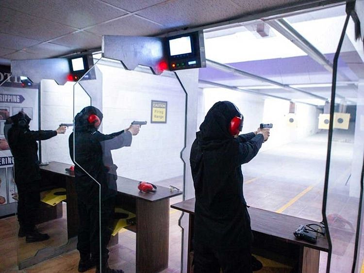 Women Police Commandos Pakistan Karachi shooting