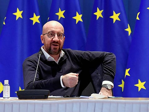 European Council President Charles Michel 