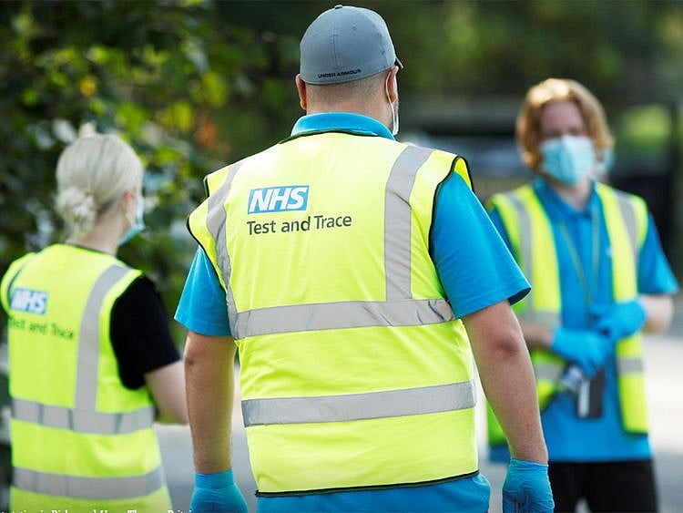 NHS Test and Trace workers