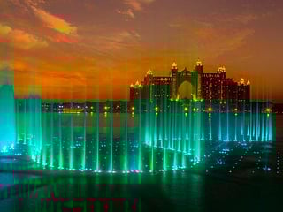 World’s largest fountain turns green for St. Patrick’s Day 