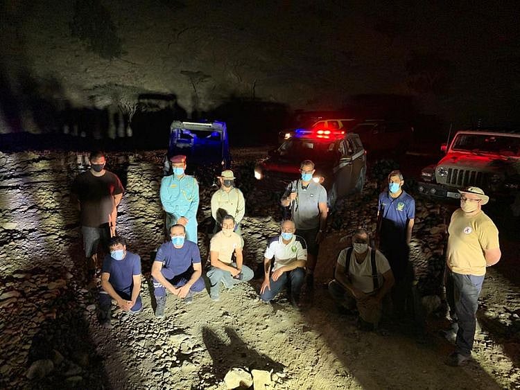 NAT Eight people stuck in Wadi Sheih-1615452793263