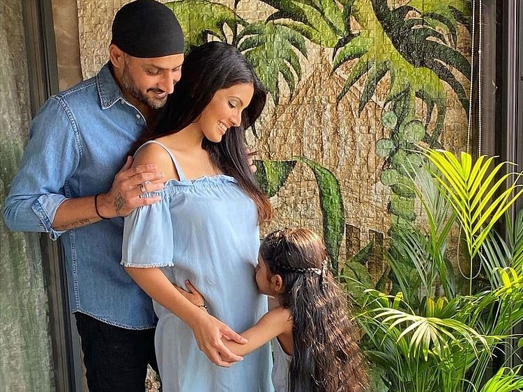Geeta Basra and Harbhajan Singh