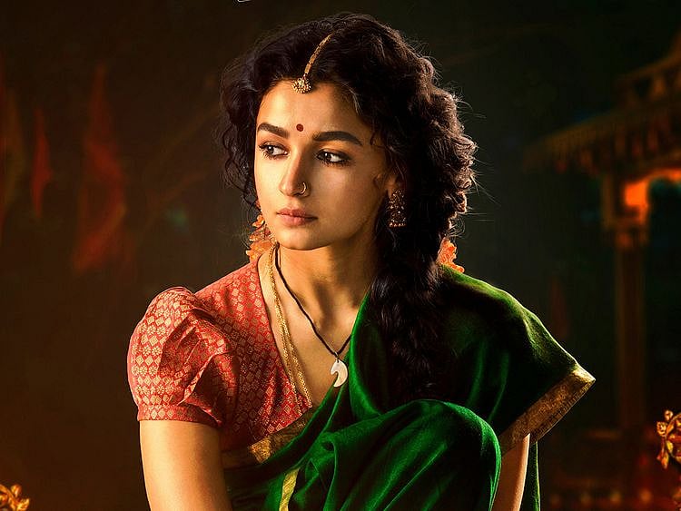 Alia Bhatt in poster for 'RRR'